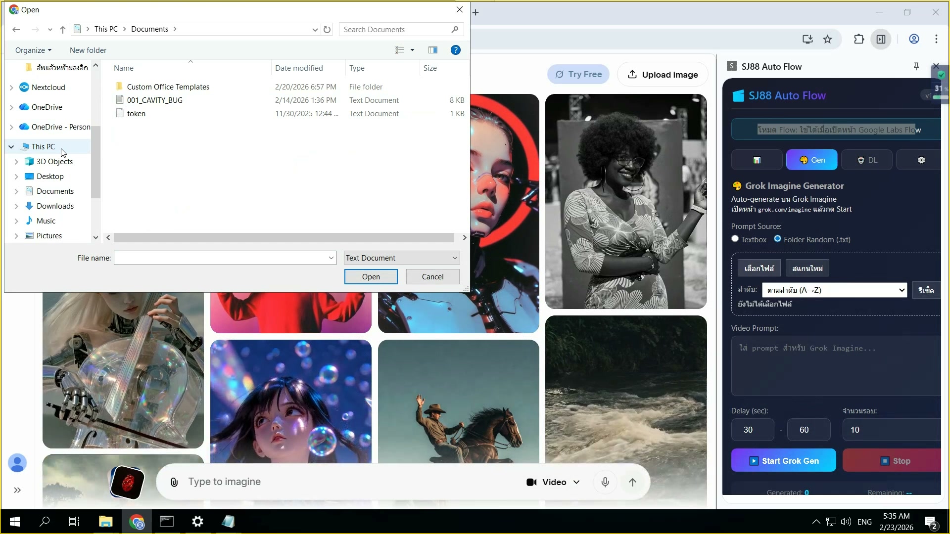 จัดการ Offline access — Settings